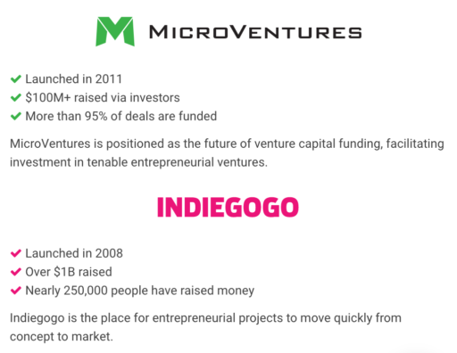 indiegogo can you make money as an investor